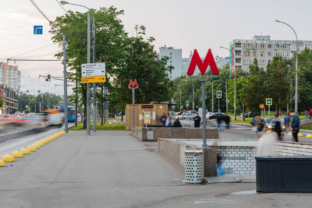 Метро в 5 минутах от дома