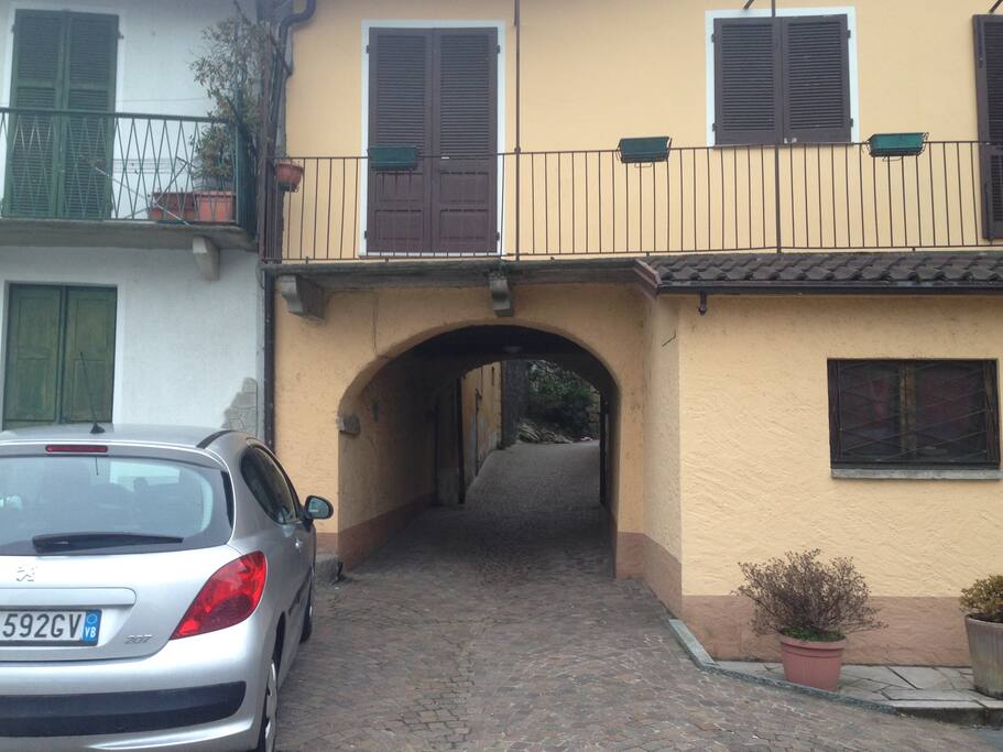 vialetto di entrata