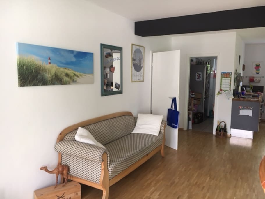 Chill Couch in der Küche