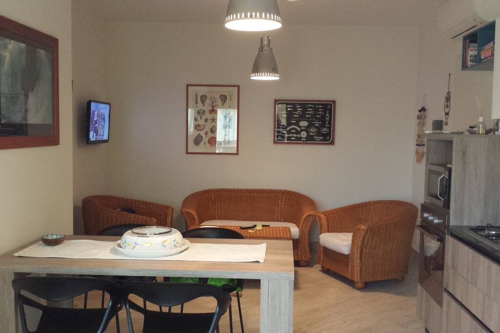 la zona giorno
