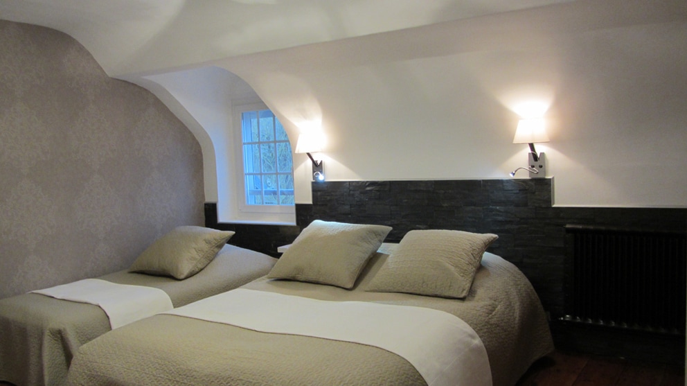 ห้องนอน cottage des rose