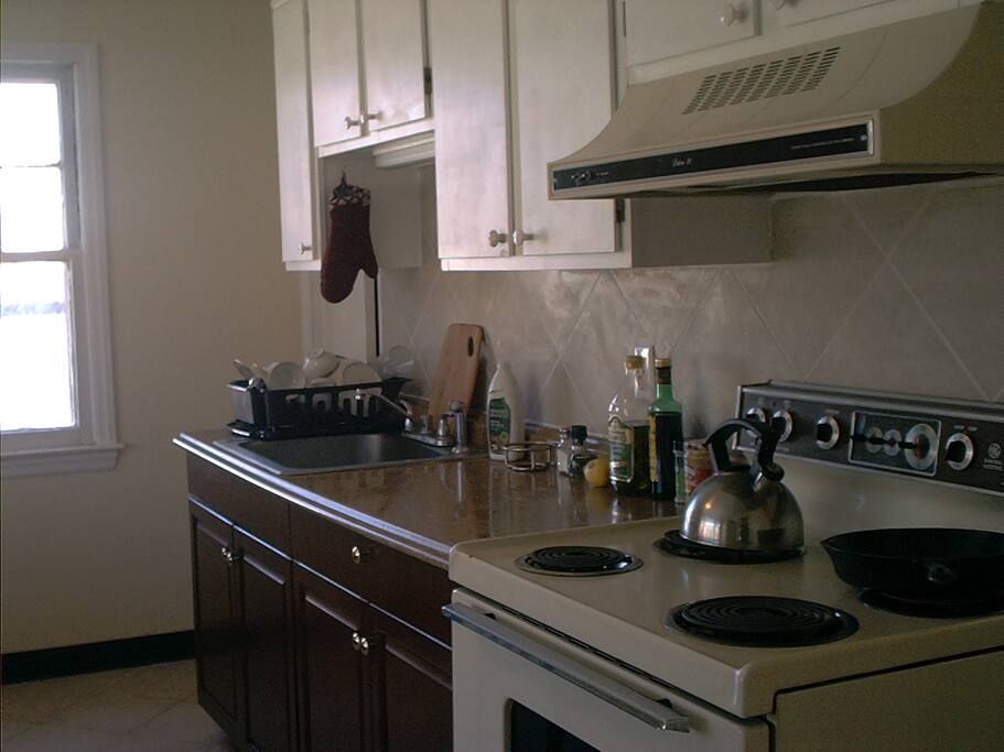 The kitchen counter