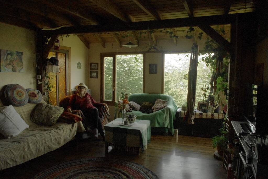 El living familiar