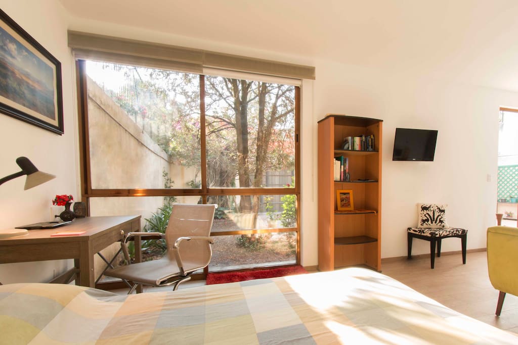 Spacious and luminous bedroom