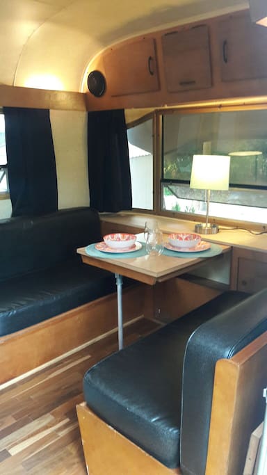Nice dinette with expandable table