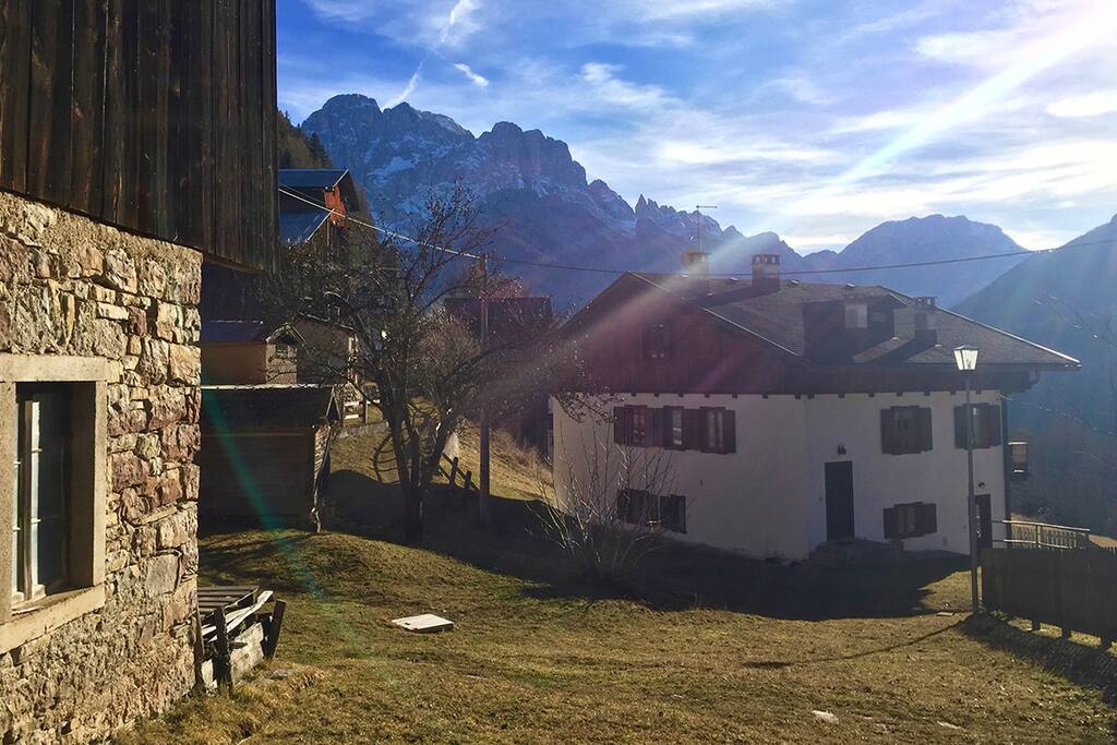 Vista dal bosco