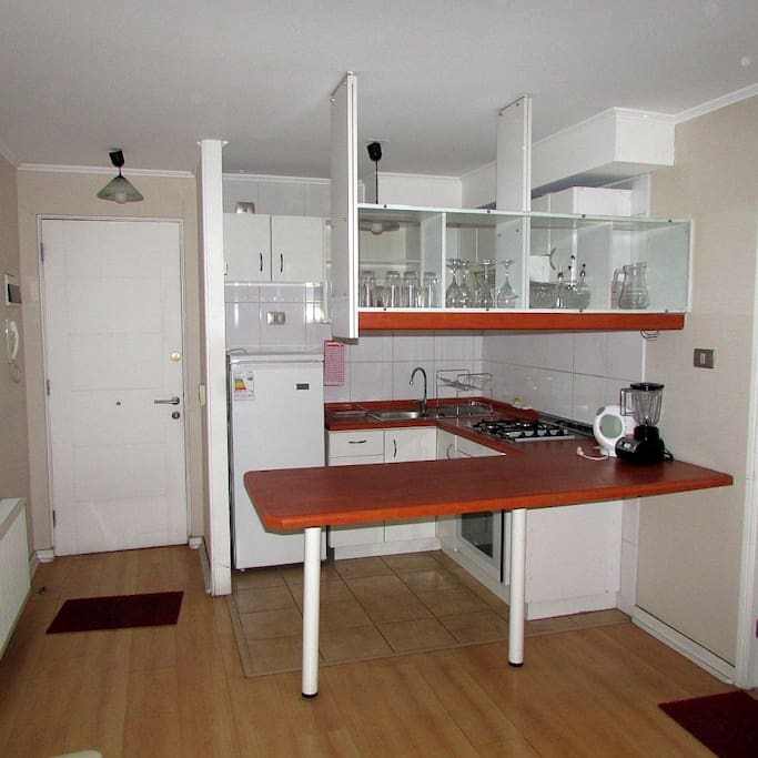 Vista panorámica de la cocina