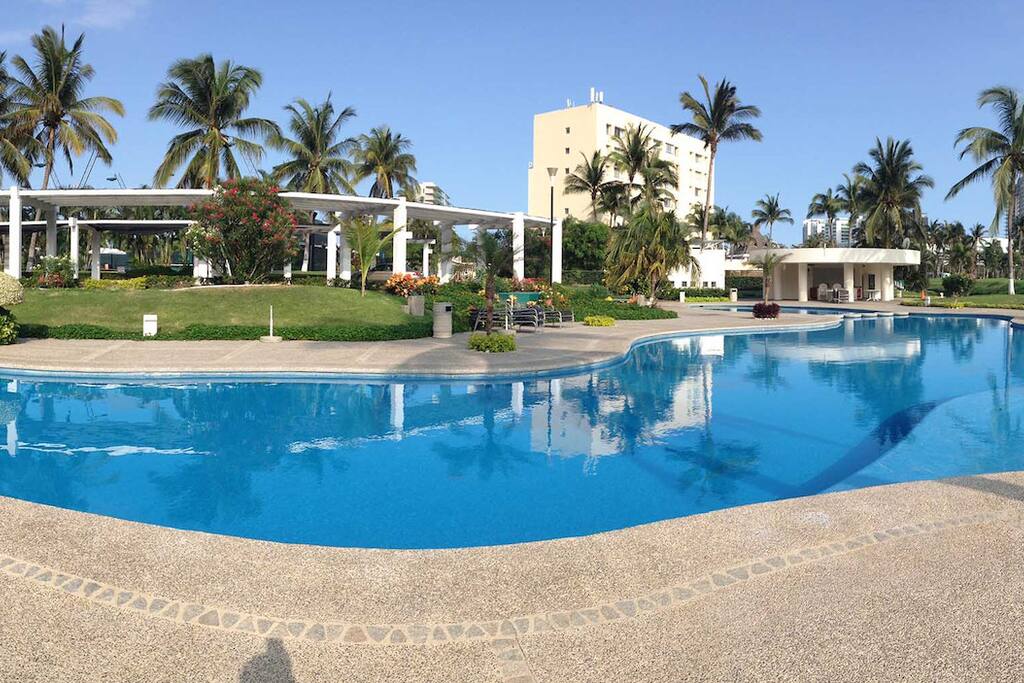 Alberca del condominio