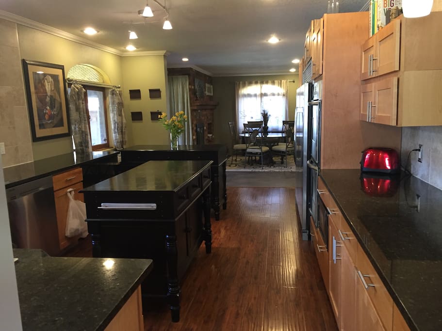 kitchen with attached breakfast nook