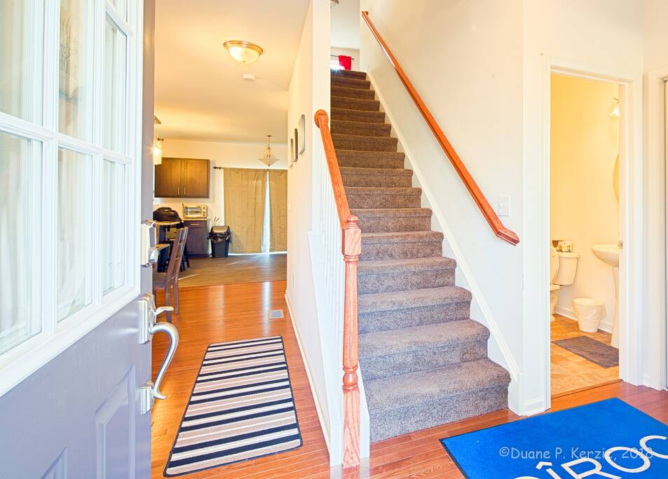 Welcome! Entrance to home!