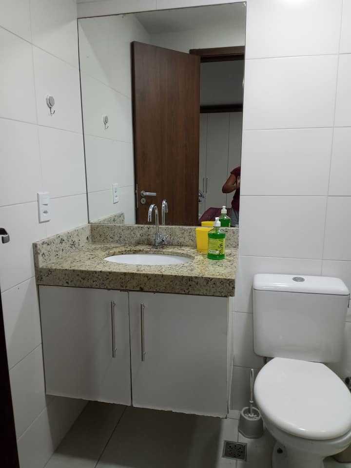 Apartmán s plne vybavenou kúpeľňou.