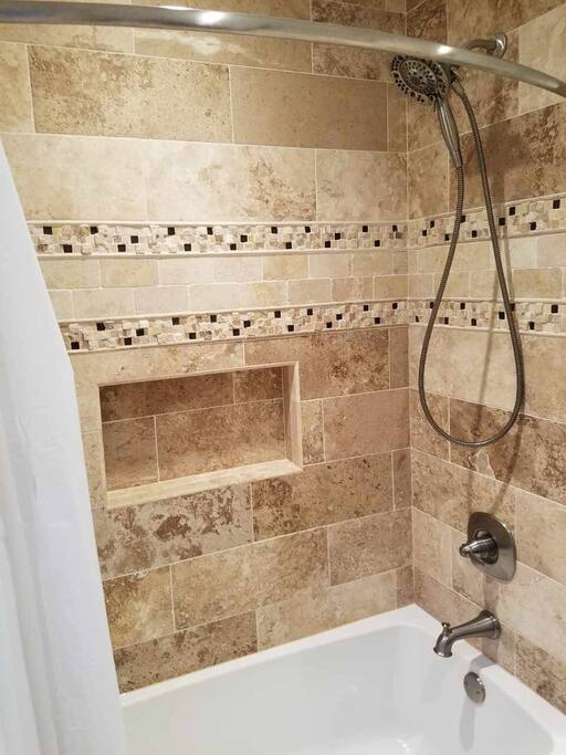 Hallway bathroom