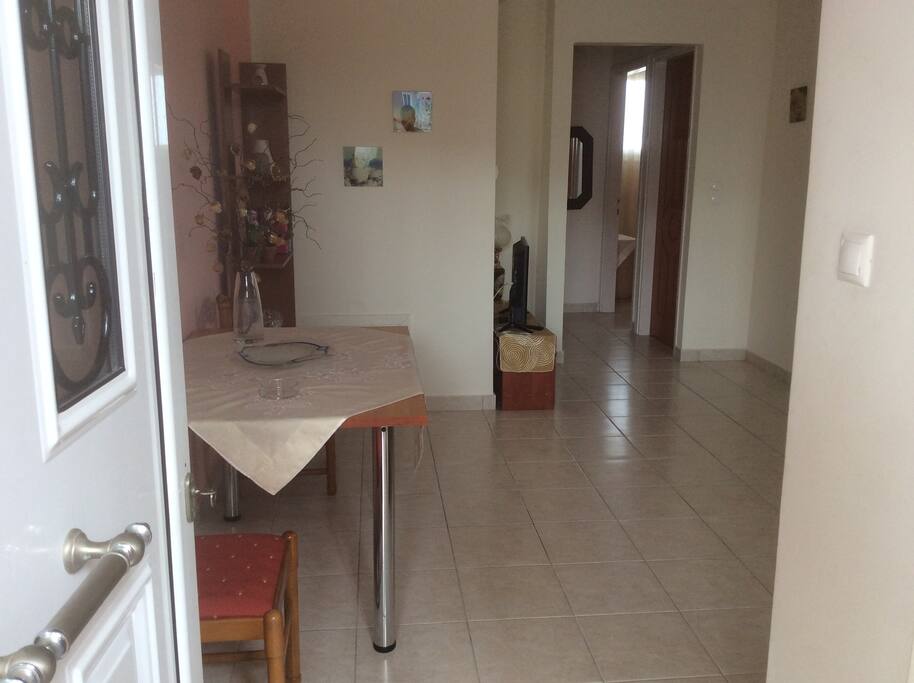 the entrance of the property