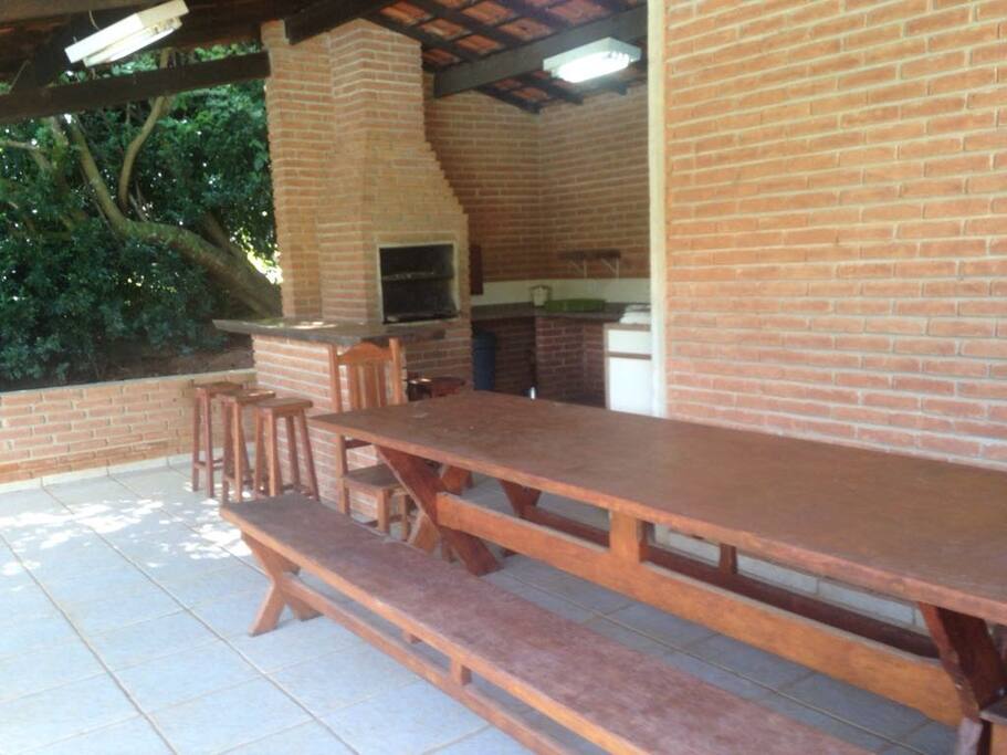 Churrasqueira da piscina