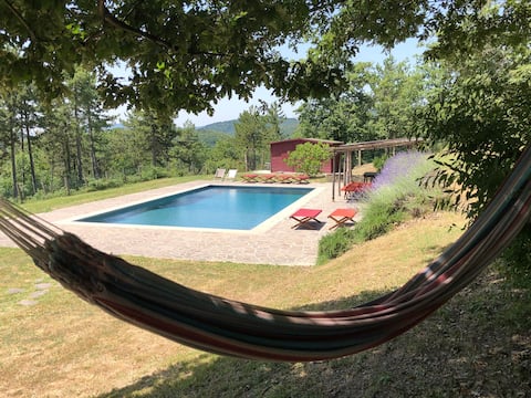 Villa La Dogana: elegant, wild life. 22 guests