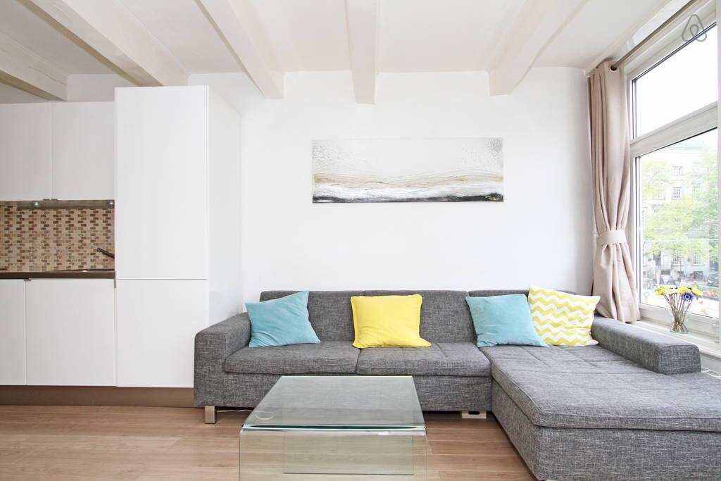 Large sofa so you can lay down after a long day in the city