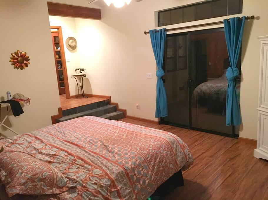 master bedroom with master bath