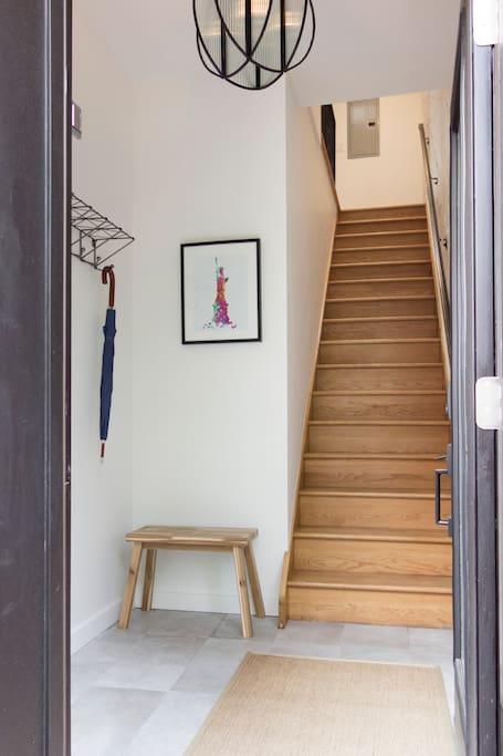 "It’s like the best of a boutique hotel (nice design, original art, thoughtful amenities and lovely bath products) and the comfort of your own bright and stylish Brooklyn apartment." -Claire