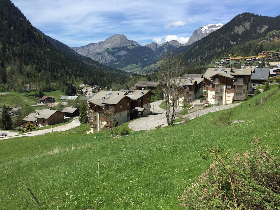 Summer view down the valley