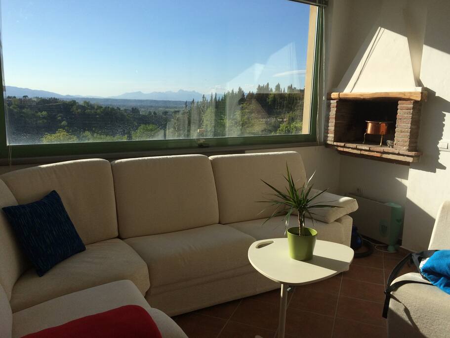 Una splendida vista sulla campagna toscana