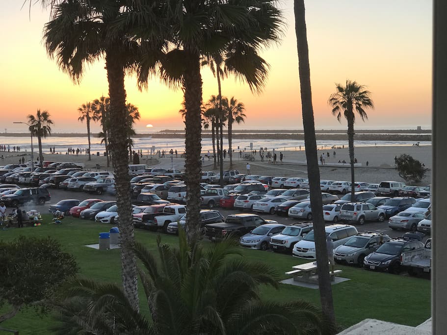 The best sunsets are at the beach!