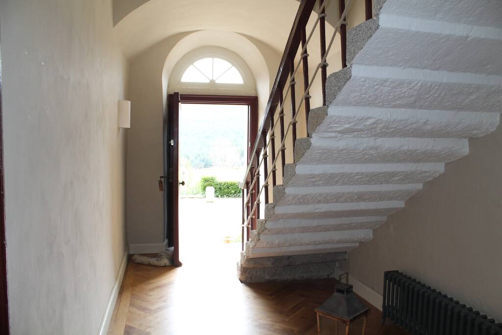 Granite staircase