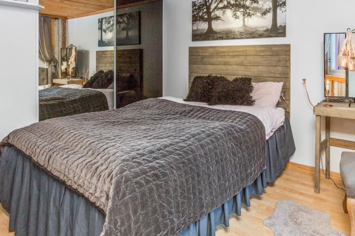 Soverom 150 cm seng/kitanda cha malkia wa chumba cha kulala