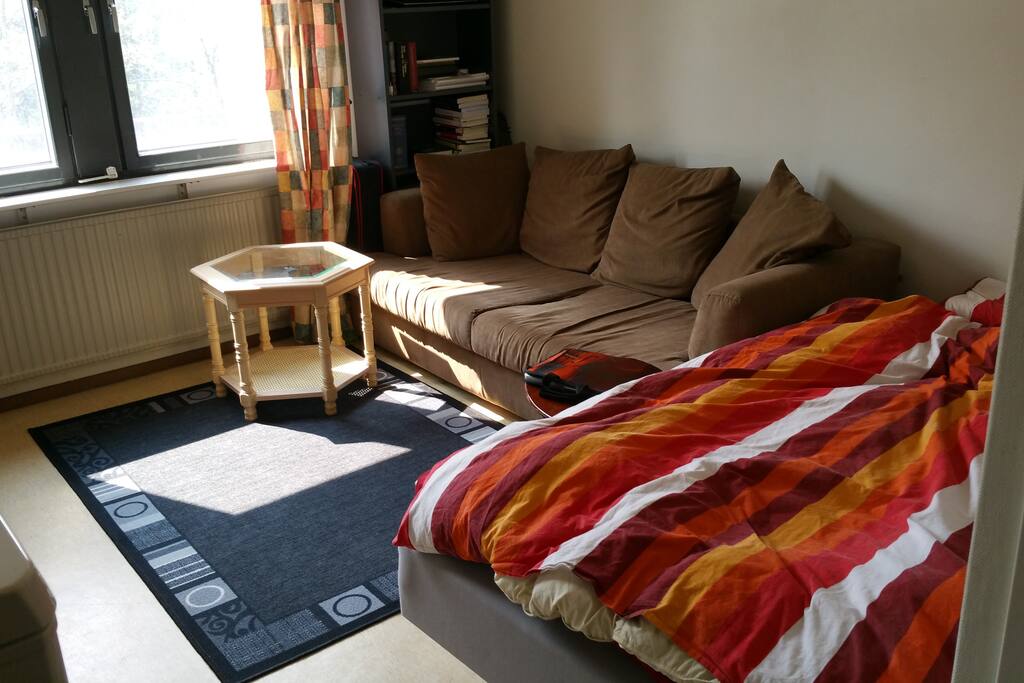 Bed, sofa