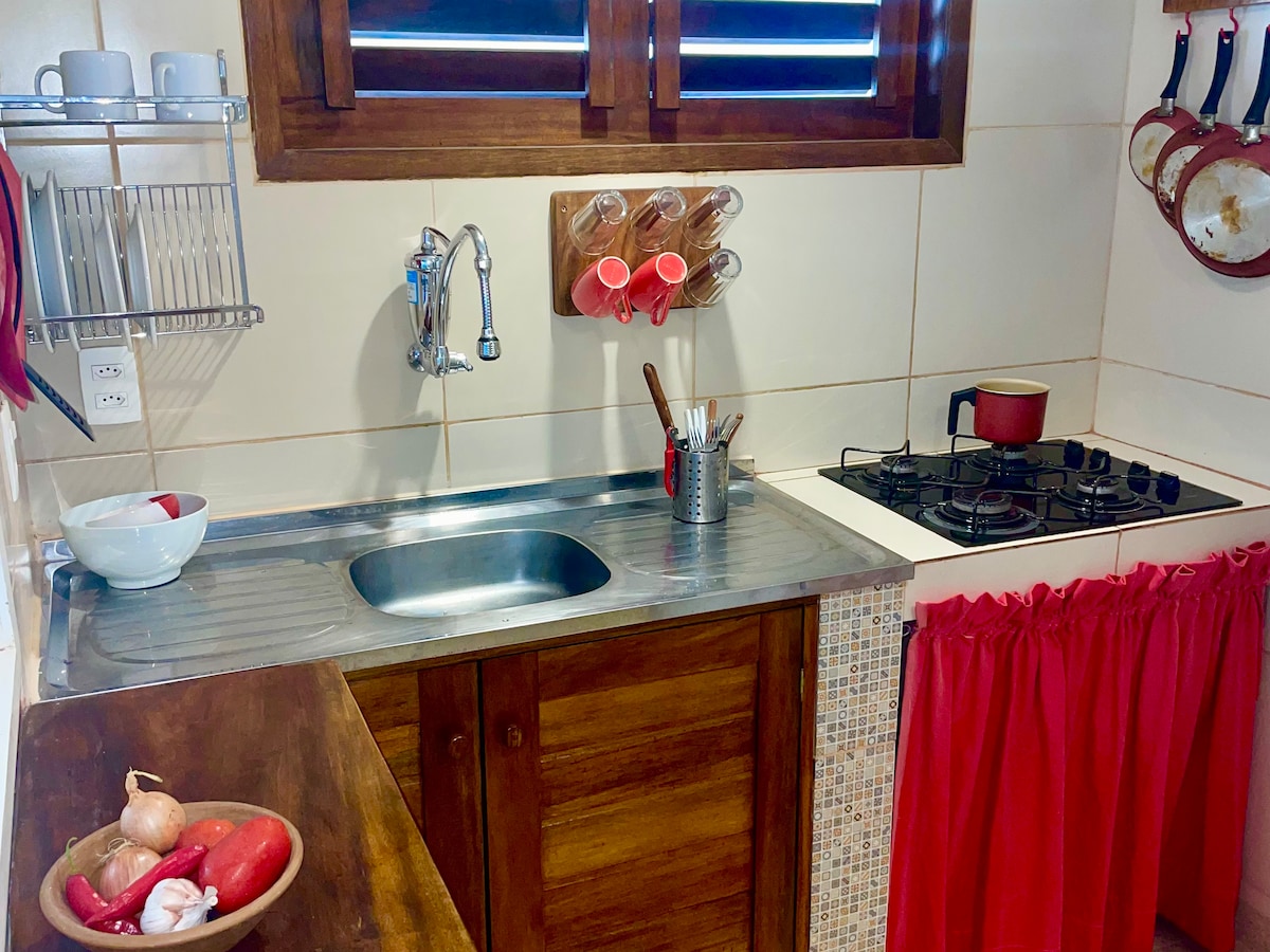 Imóvel de sucesso: Apt with balcony and hammock São Francisco St Jeri em Jijoca De Jericoacoara