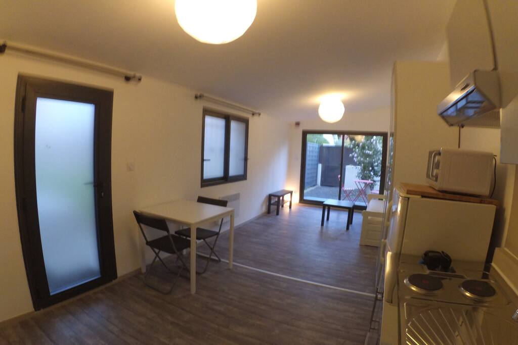 salon / cuisine