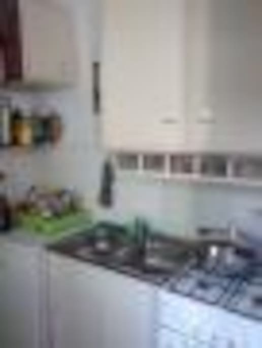 small but complete kitchen