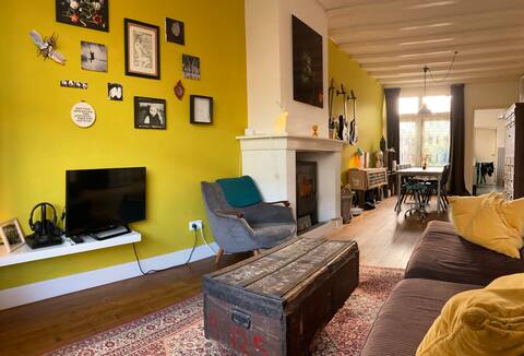 Spacious house in the center, free parking