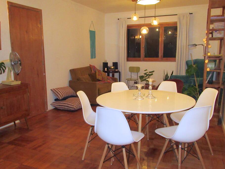 living comedor con sillon cama de 1 1/2 plaza
