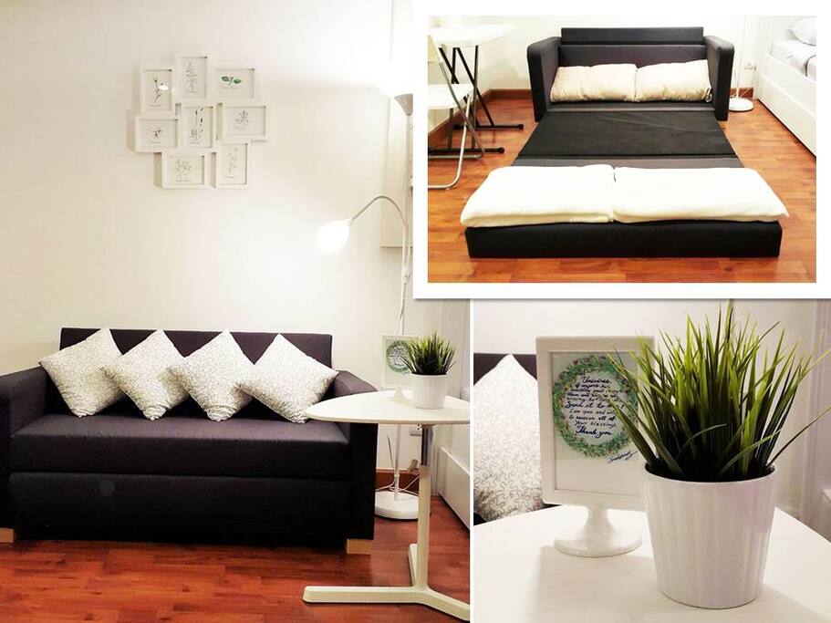 Multi-purpose sofa That can be used to meet the lifestyle of everyone in the room.โซฟาเบทเอนกประสงค์ ที่สามารถใช้พื้นที่ตอบสนองไลฟ์สไตล์ของทุกคนในห้อง