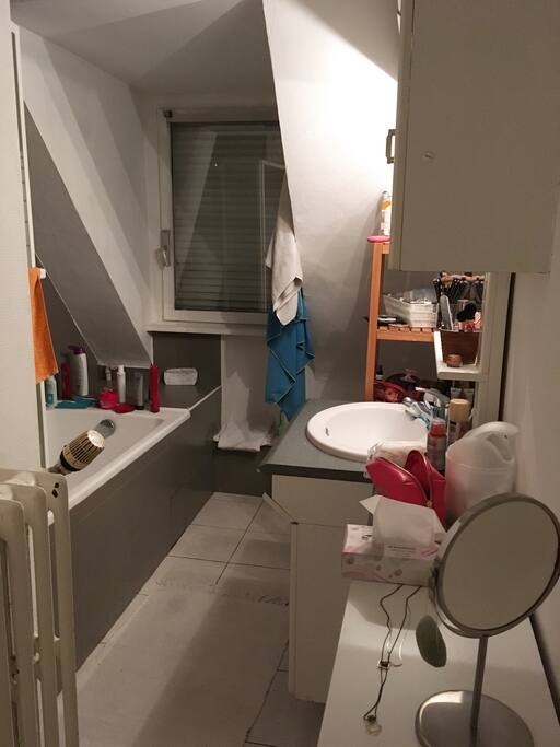 Salle de bain - Baignoire - WC séparés