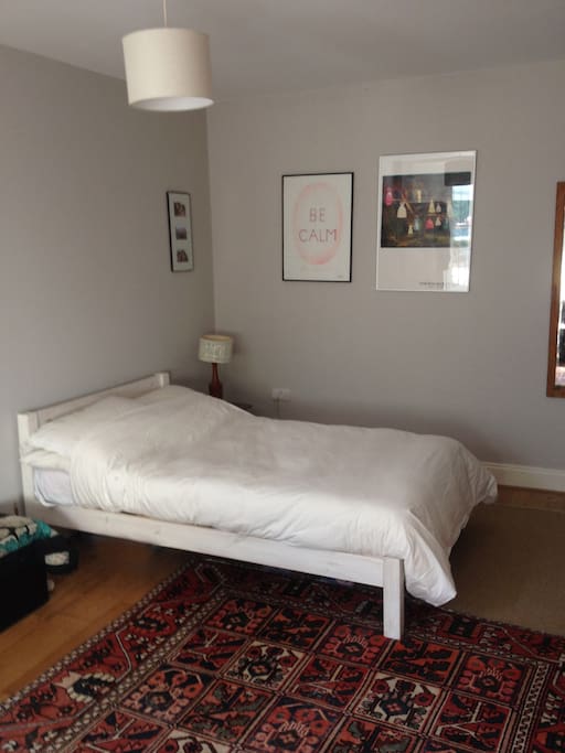 five-foot double, new memory foam mattress