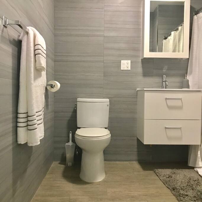 Enormous modern bathroom