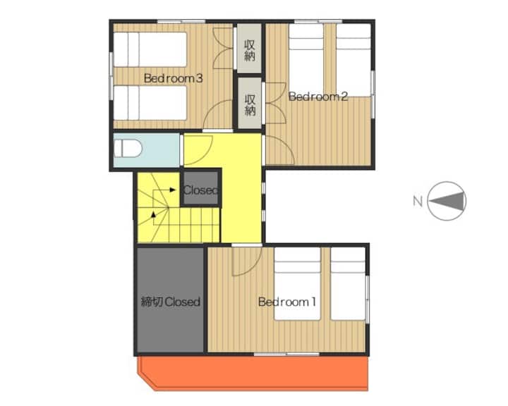 Kaede House/98㎡ 3ldk/jr Nara 5min/free Parking - 奈良市