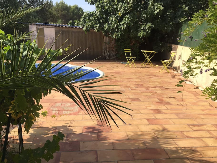 Coin piscine