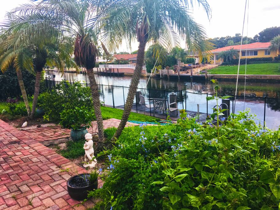 Water views throughout the back of the house!