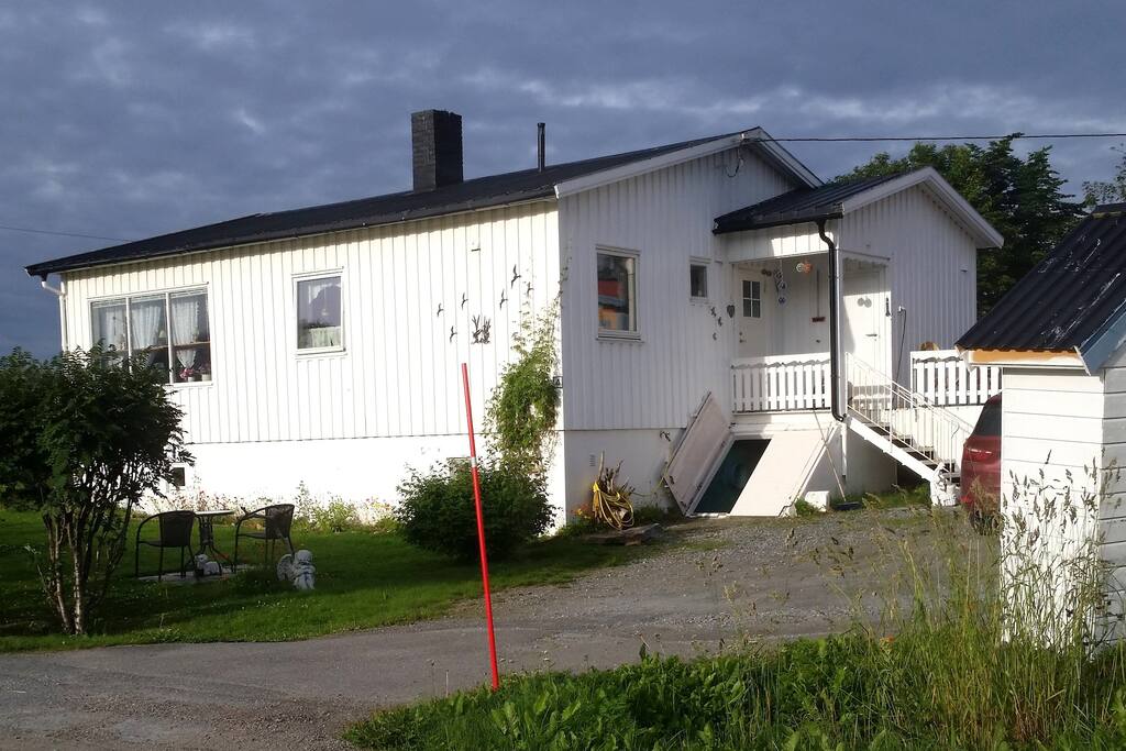 God parkering på gårdsplassen