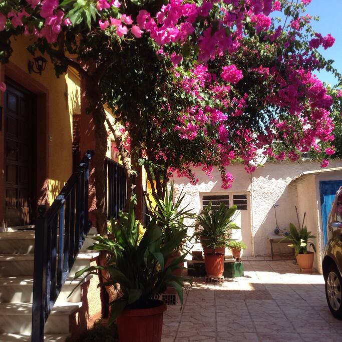 Entrance of the house