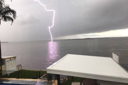 Waters edge on the Central Coast.