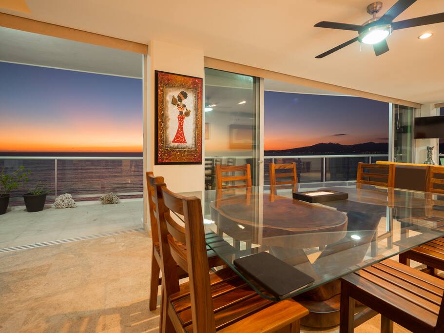Sunset from Dinning Area !