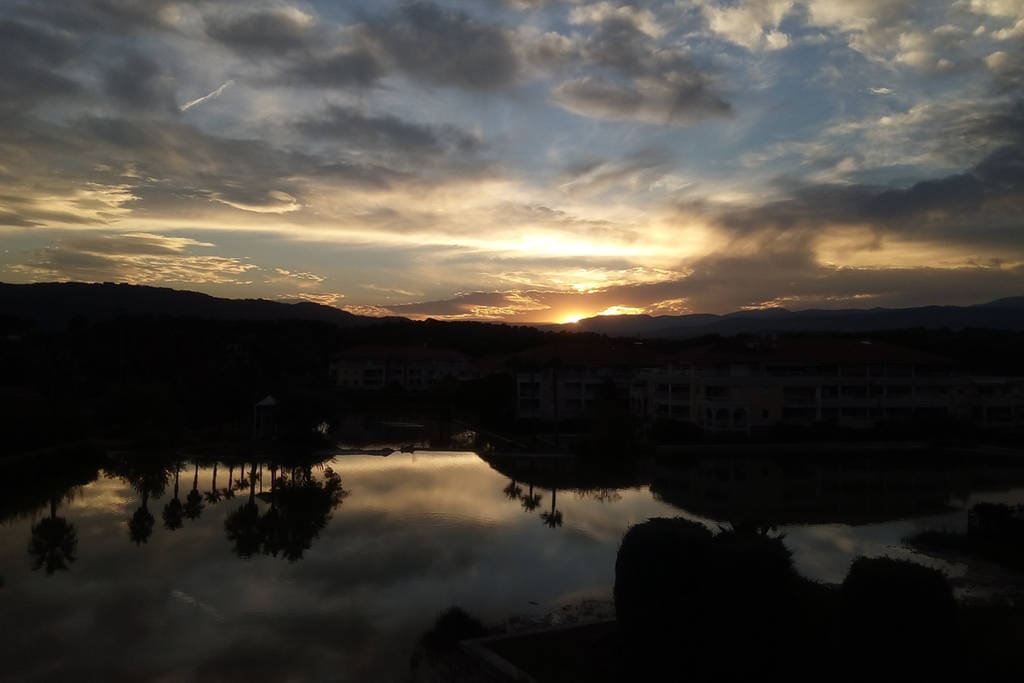 Sunset !!
