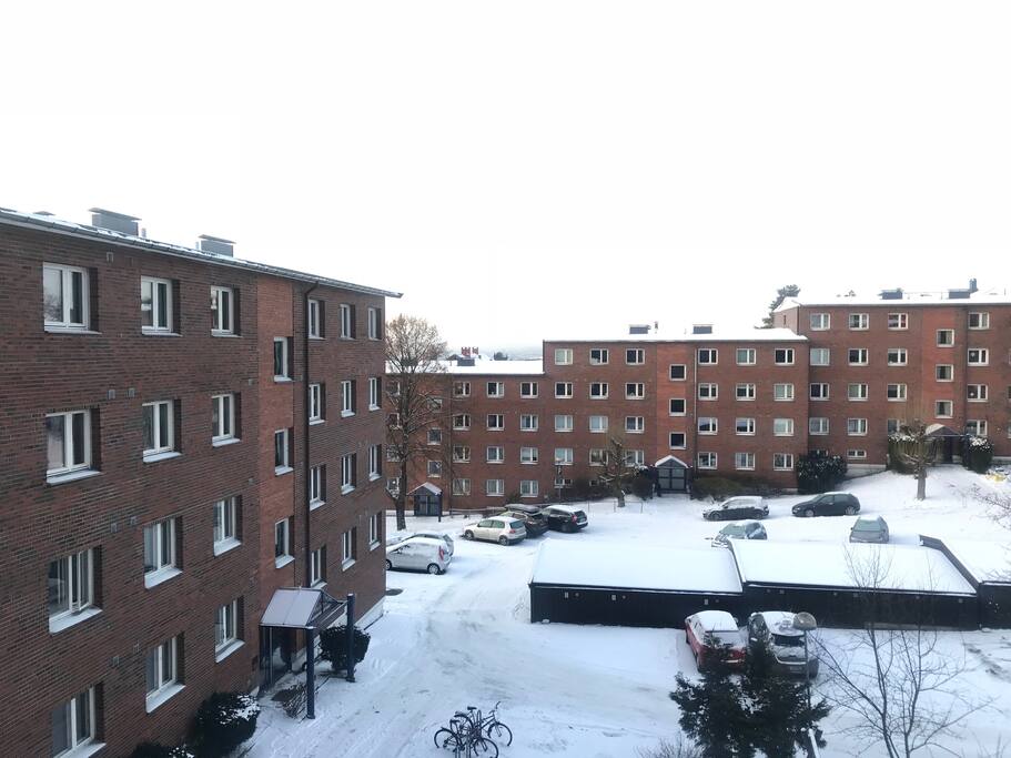View from the balcony