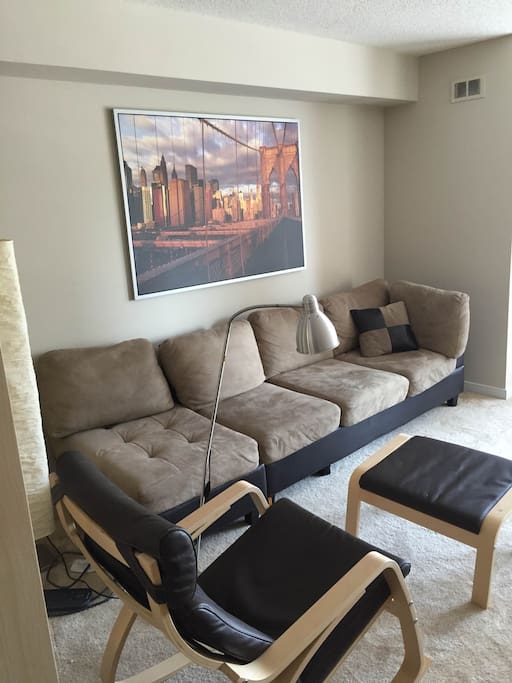 family room (not shown 43 inch LED TV and play station)