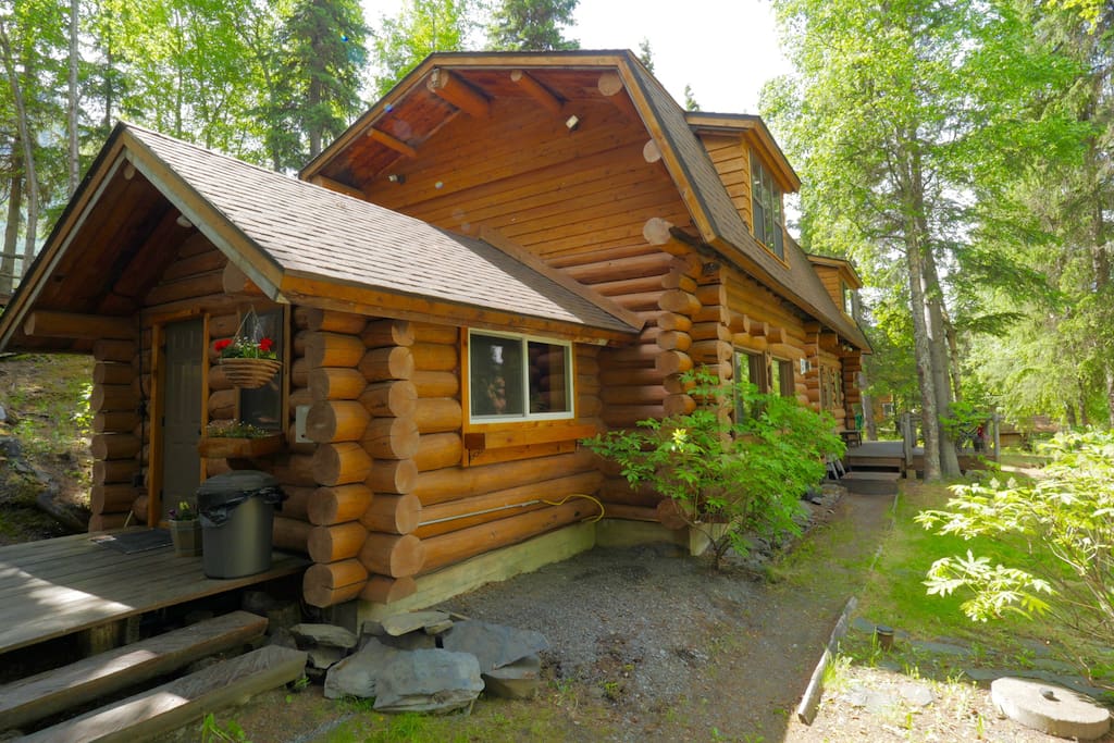 The Lodge Located at Bottom Of Property