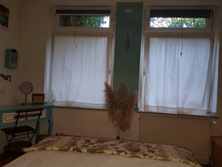 Schlafzimmer - Perspektive vom Bett