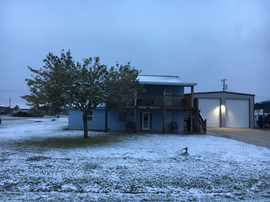 Our Snow Cottage! 12/8/17